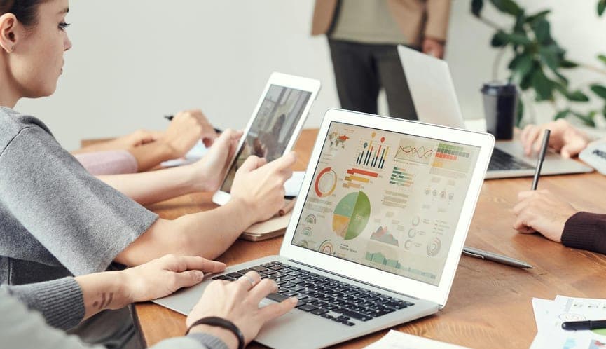 Durham Region web design workspace